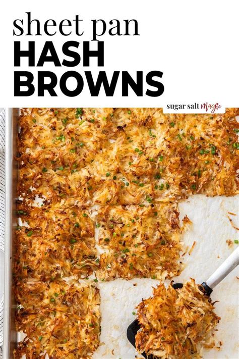 Delicious Sheet Pan Hash Browns