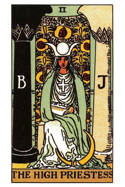 The High Priestess Tarot Card Meaning Love Reversed And More In 2024