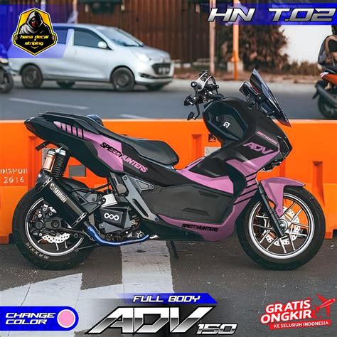 Jual Decal Sticker Honda Adv Striping Adv Full Body Custom Desain