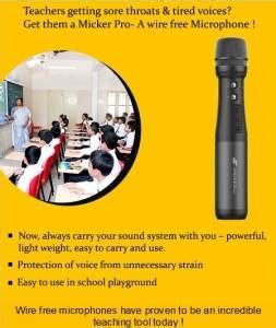 All In One Speaker And Microphone MICKER PRO Digisys Infotech