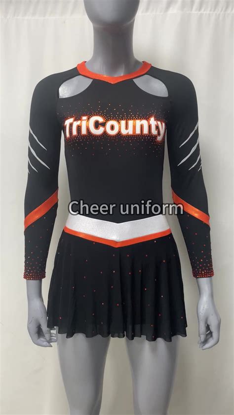 Custom Dandy All Star Stage And Dance Wear Crop Top Cheer Uniform