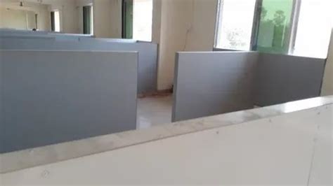 White Modular Aluminium Office Partition At Rs Square Feet In