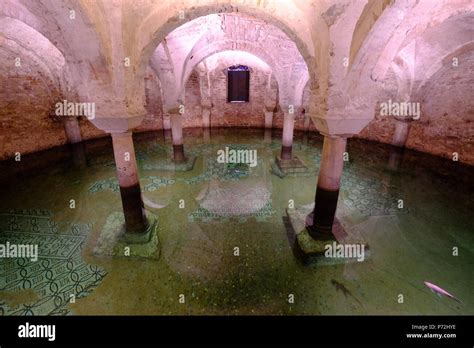 The Flooded Crypt Of The Basilica Of San Francesco Ravenna Emilia