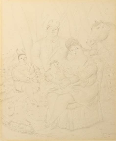 Fernando Botero | Family (1973) | Artsy