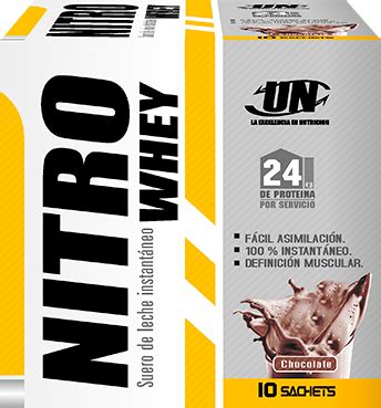 NITRO WHEY CAJA X 10 SACHETS Mspg