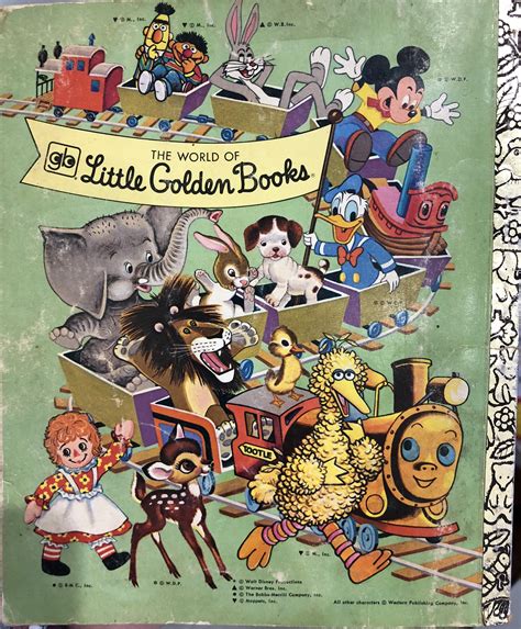 Little Golden Books Had All The Major Franchises Of The Time This The