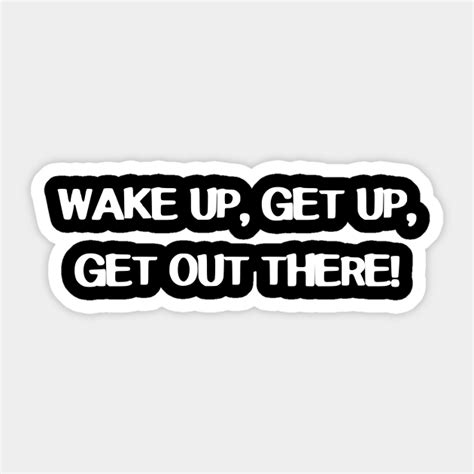 Persona 5 - Wake Up, Get Up, Get Out There! - Persona 5 - Sticker ...