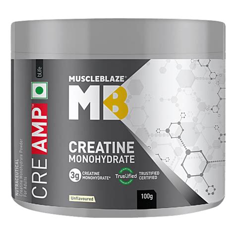 Buy MuscleBlaze Creatine Monohydrate CREAMP Online At Best Price Of