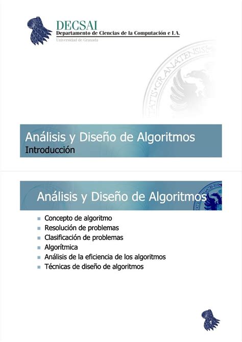 Pdf De Programaci N An Lisis Y Dise O De Algoritmos Introducci N