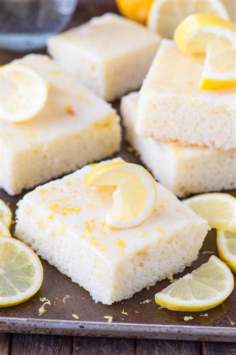 Lemon Sheet Cake The First Year