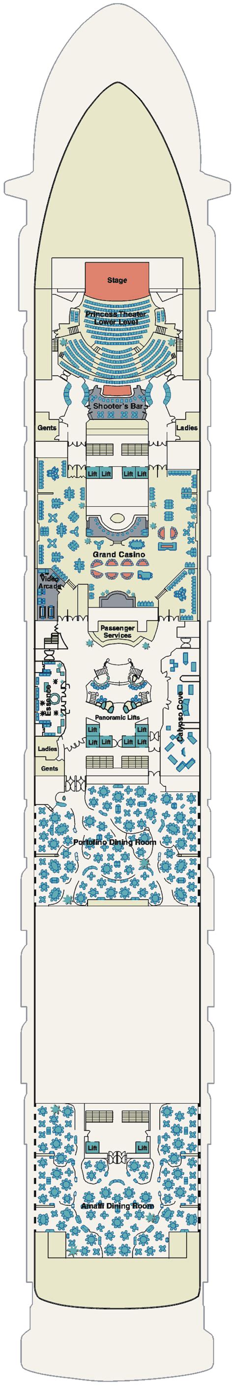 Star Princess Deck Plan - stop it hobby