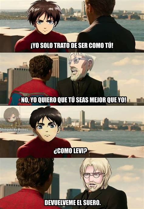 Pin de Yuriko en Shingeki No Kyojin Shingeki no kyojin español Meme