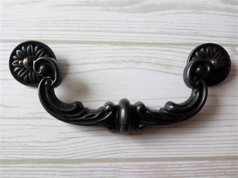 6 Large Drop Bail Pulls Drawer Pull Handle Knobs Dresser Etsy