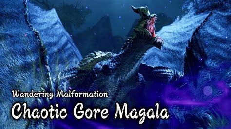 Chaotic Gore Magala Monster Hunter Sunbreak Intro Ecology Cutscene