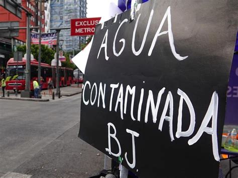 Afectados por agua contaminada en Benito Juárez presentan enfermedades