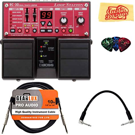 Boss RC-30 Loop Station Bundle