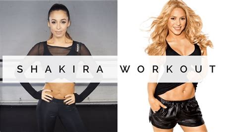 WORKOUT LIKE SHAKIRA | Danielle Peazer - YouTube