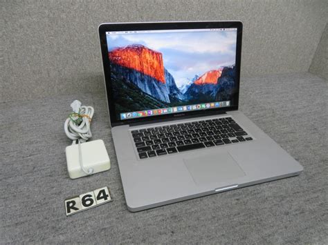 【やや傷や汚れあり】macbook Pro A1286 究極pc Cs6 ＆office付 154型 Pc1台で、ダブル Mac Os X