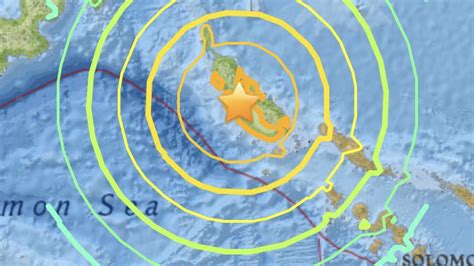 Cutremur Cu Magnitudinea 8 In Papua Noua Guinee Valuri Tsunami