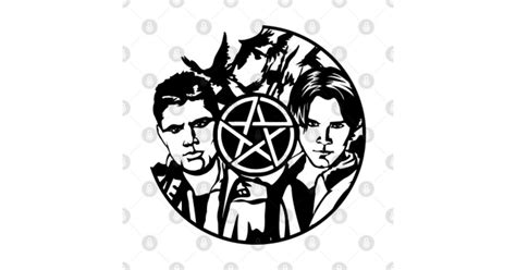 Supernatural Dean And Sam Silhouette Supernatural Mug Teepublic