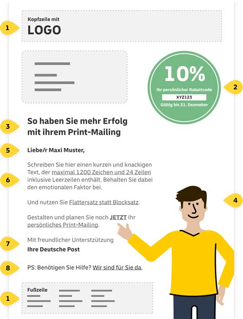 Tipps Zur Gestaltung Ihrer Print Mailing Kampagne Deutsche Post