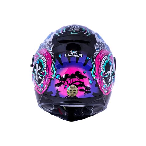 Capacete Ls Ff Stream Warrior Rosa Sbs Motos