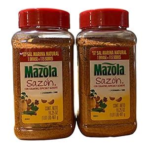 Amazon Mazola Sazon Set Of 2 Pack Culantro Achiote 16 25oz