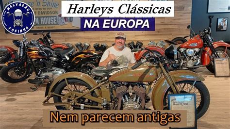 Impec Veis Motos Harley Davidson Antigas Cl Ssicas Youtube