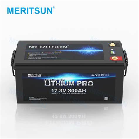 Rechargeable Meritsun Lithium Iron Phosphate Lifepo V Ah Lcd