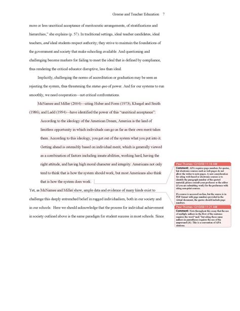 Conventional Language Sample Apa Essay With Notes Hot Sex Picture