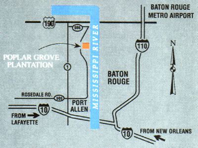 Poplar Grove Plantation -- Map