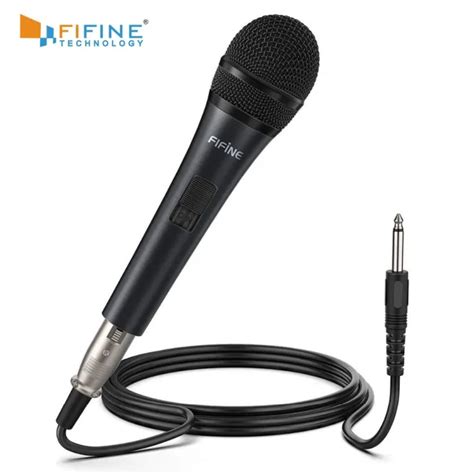 Ready Fifine Dynamic Microphone For Speaker Vocal Microphone For