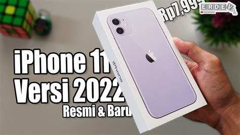 IPHONE RESMI BARU UDAH TURUN HARGA Unboxing IPhone 11 Slim Pack