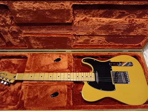 Fender Player Telecaster® Maple Fingerboard Butterscotch Reverb