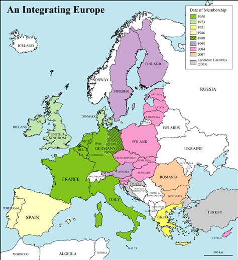 Map European Union – Topographic Map of Usa with States