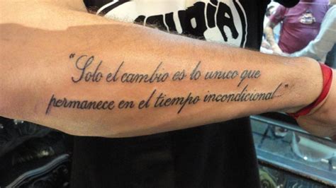 Tatuajes de frases » Ideas y fotografías