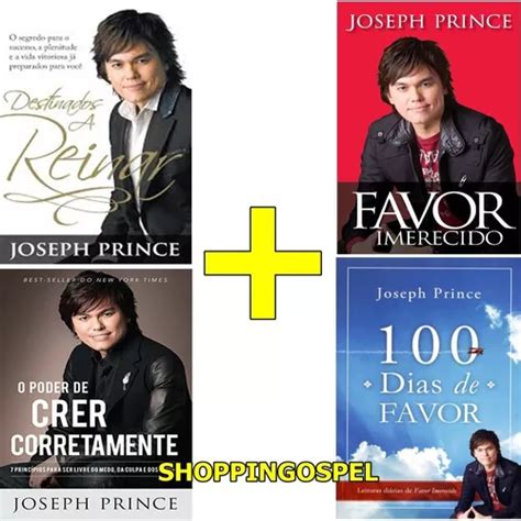 Kit Livros Joseph Prince Dias De Favor E Outros