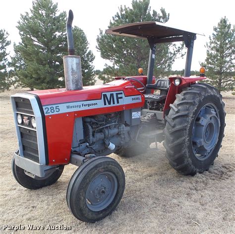 1981 Massey-Ferguson 285 tractor in Plains, KS | Item DG8445 sold ...