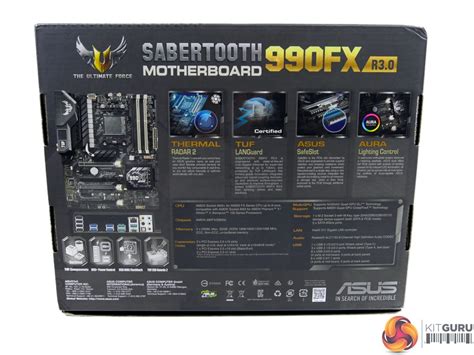 Asus Tuf Sabertooth 990fx R30 Motherboard Review Kitguru Part 2