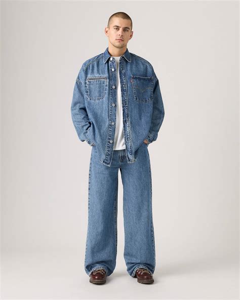 Twisted Baggy Wide Jeans - Blue | Levi's® GB
