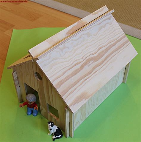 Schleich Und Playmobil Holz Haus Bauen