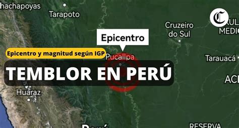 Temblor En Perú Hoy Hora Magnitud Y Epicentro Del último Sismo Según El Igp Peru El