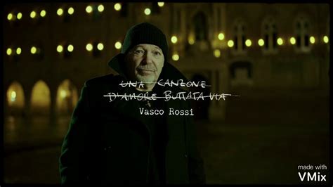 Vasco Rossi Una Canzone D Amore Buttata Via Youtube