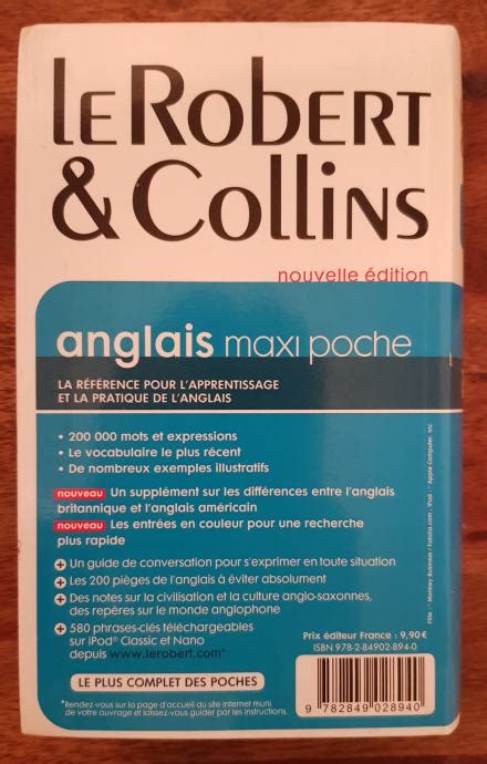 Rječnik Le Robert Collins Anglais