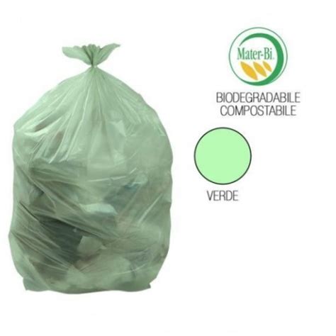 Sacco Immondizia Cm X Lt Pz Biocompostabile Zorzetto Web