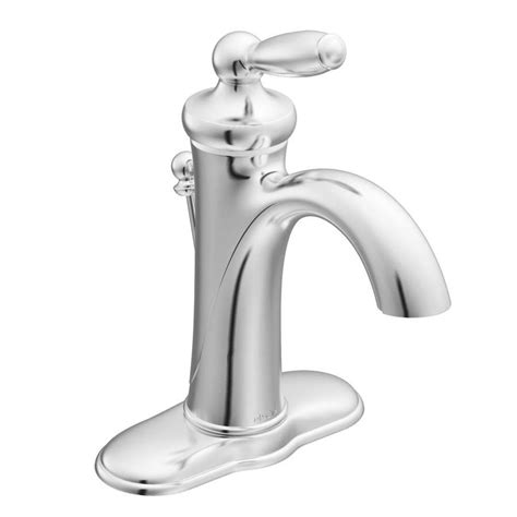 Shop Moen Brantford Chrome Handle In Centerset Watersense Bathroom