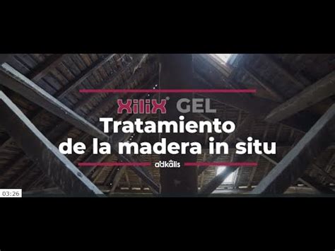 Xilix Gel Modo de uso Tratamiento curativo de madera contra xilófagos