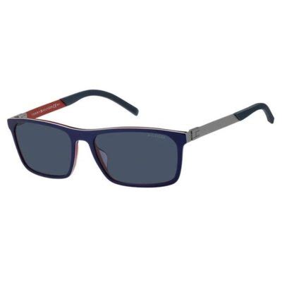 Culos De Sol Tommy Hilfiger S Azul Marinho E Vermelho Compre