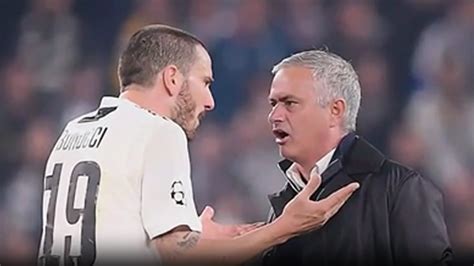 Bonucci E Mourinho La Lite Ai Tempi Di Juve Manchester United