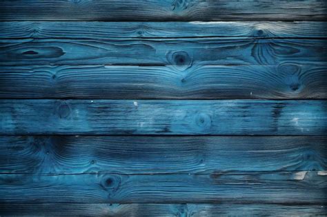 La Vieja Textura De Madera Azul Con Patrones Naturales Fondo Abstracto